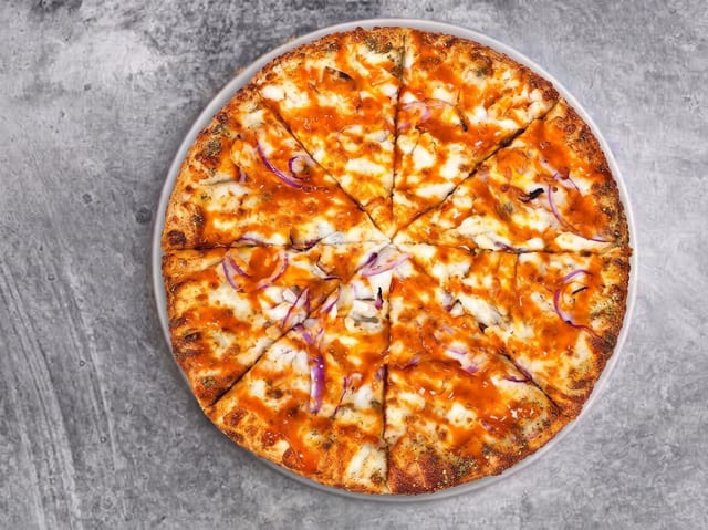 Buffalo Chicken Pizza.